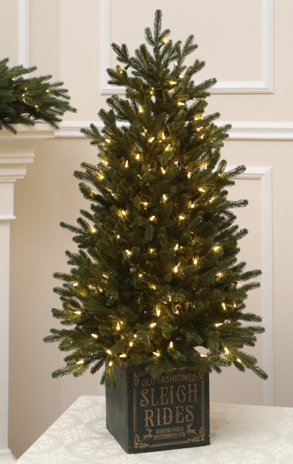 Cserepes műfenyő 100% 3D-LED 200-Norway Spruce 122 cm