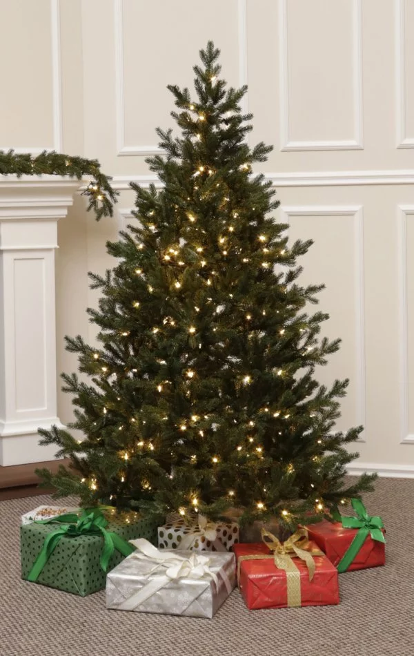 Full 3D műfenyő 185 cm-350 LED-Sherwood Spruce