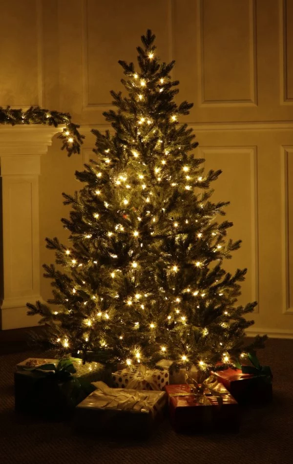 Full 3D műfenyő 185 cm-350 LED-Sherwood Spruce