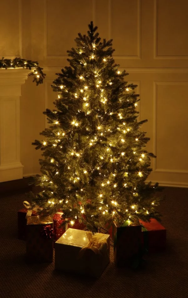 Full 3D Műfenyő-185 cm-400 LED-Rocky Mountain Spruce