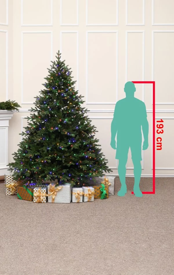 Műfenyő Full 3D levéllel 240 cm-Alpine Fraser