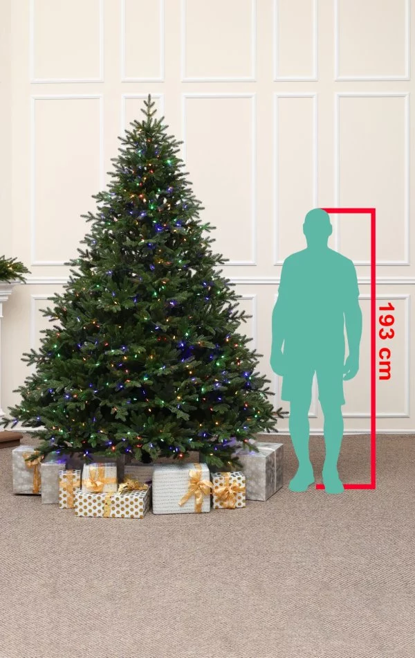 Full 3D műfenyő 270 cm-900 Dual LED-Alpine Fraser