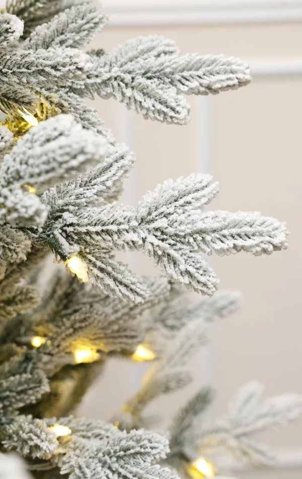 Havas műfenyő 180 cm-Full 3D levél-Dual LED 450-Alpine Fraser Snowy