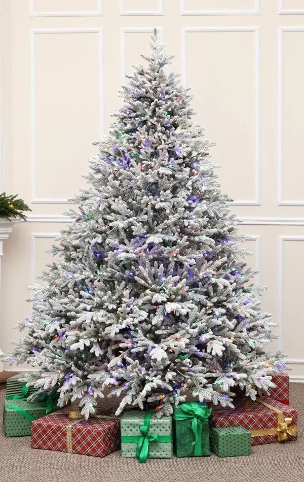 Havas műfenyő 270 cm Full 3D levél-Dual LED 900-Alpine Fraser Snowy