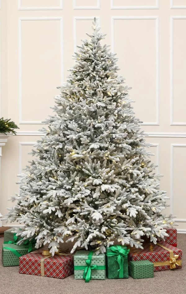 Havas műfenyő 270 cm Full 3D levél-Dual LED 900-Alpine Fraser Snowy