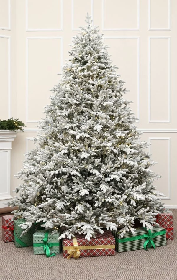 Havas műfenyő Full 3D levéllel 300 cm-Dual LED 1300-Alpine Fraser Snowy