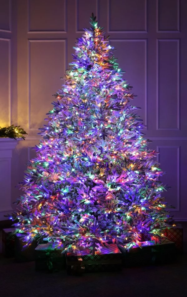 Havas műfenyő Full 3D levéllel 300 cm-Dual LED 1300-Alpine Fraser Snowy